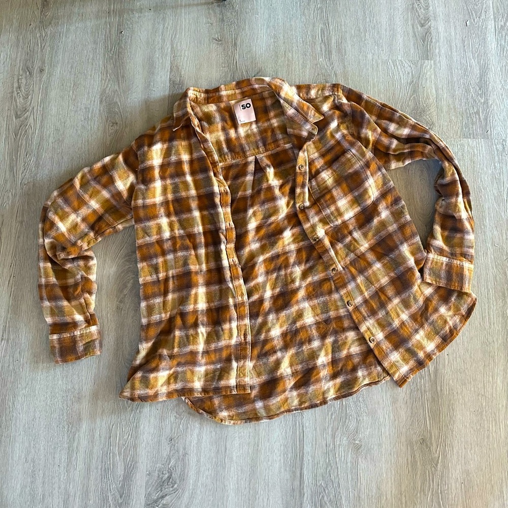 Flannel in Fall Colors